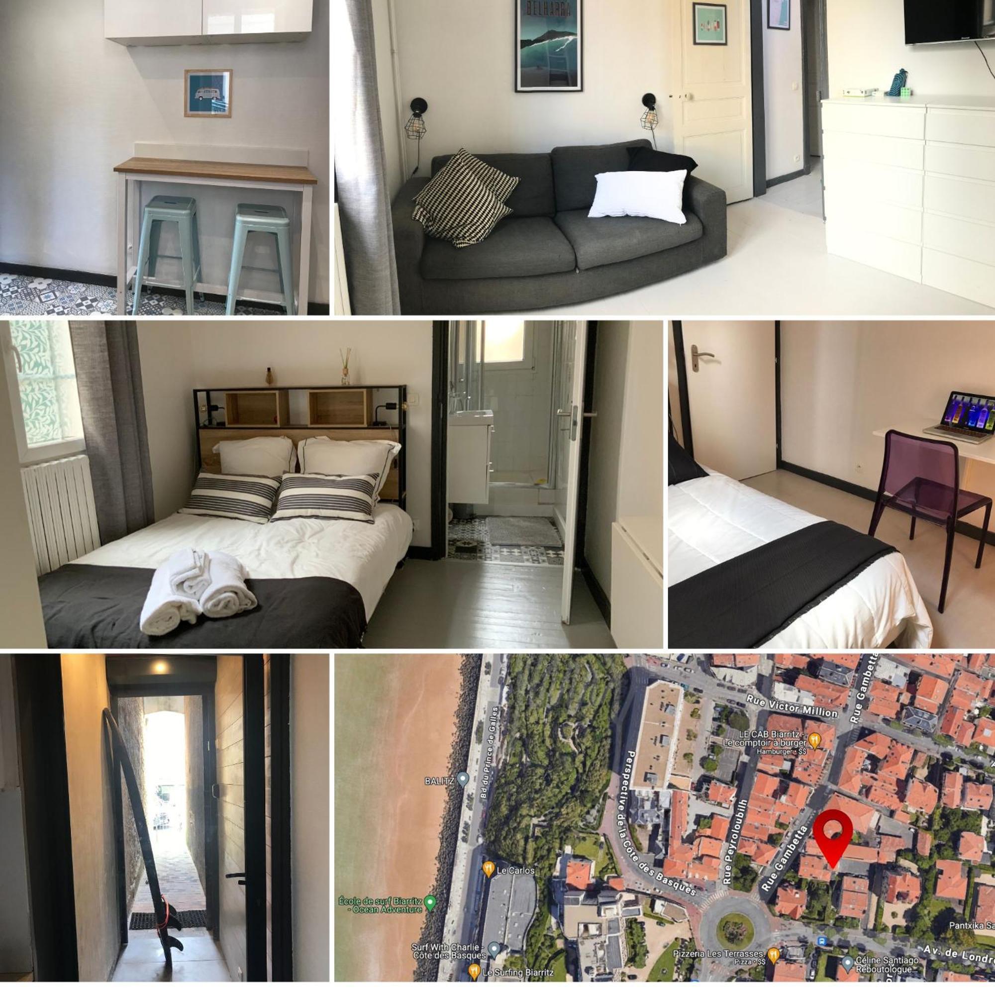 Chalet Basque 6 Couchages Centre Ville Biarritz Esterno foto